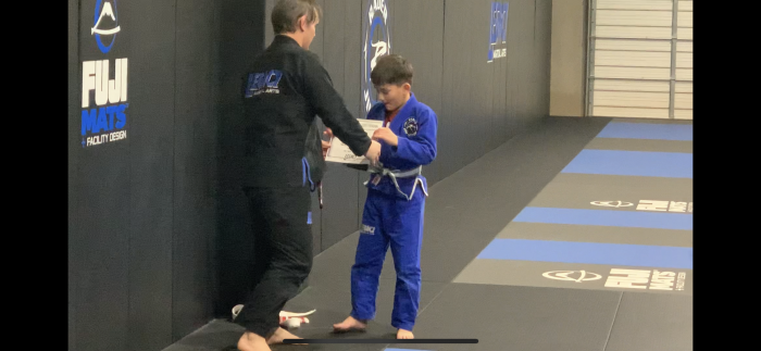 Gray belt · February 9, 2021 · Promoted by Justin Rader