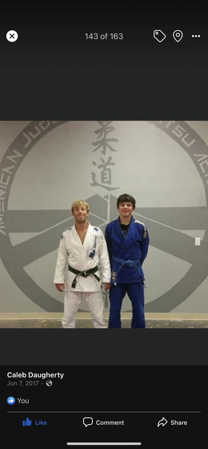 Blue belt · June 27, 2017 · Promoted by Eli Fletcher