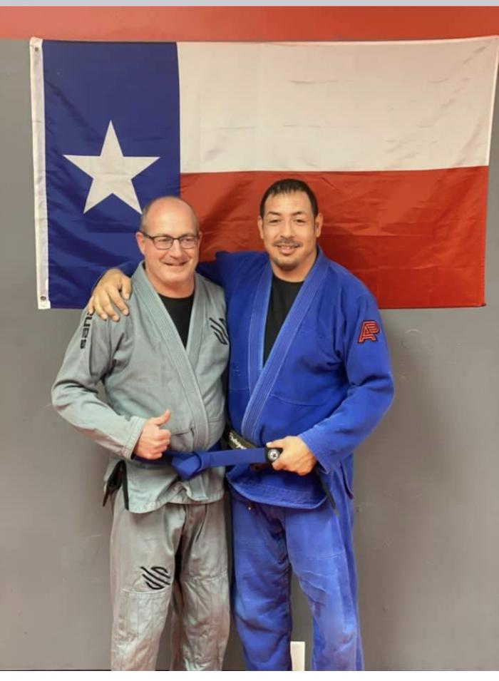 Blue belt · December 15, 2020 · Promoted by Eric rodriguez