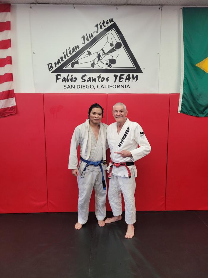 Blue belt · February 20, 2021 · Promoted by Fabio Santos