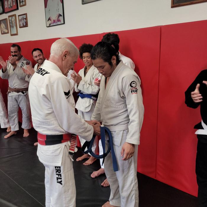 Blue belt · February 20, 2021 · Promoted by Fabio Santos