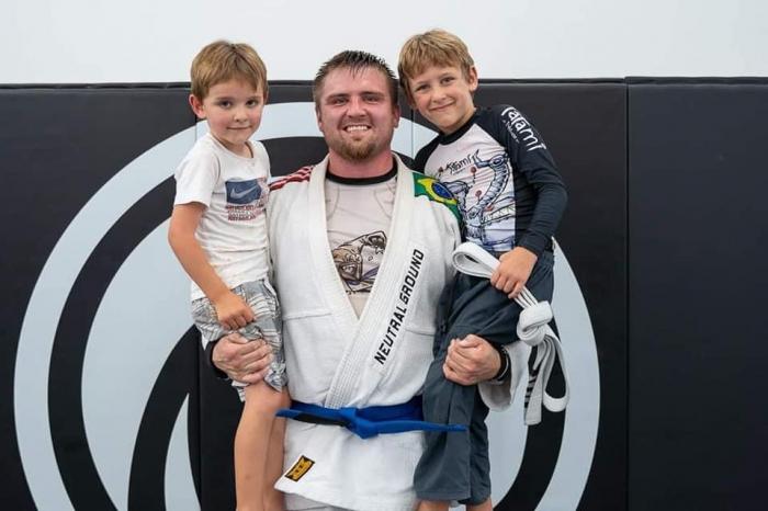Blue belt · August 7, 2019 · Promoted by Perry Wirth