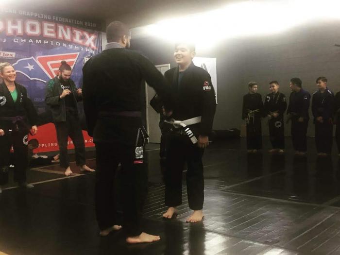 White belt · April 9, 2018