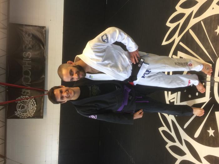 Purple belt · January 9, 2016 · Promoted by Tommy Costa