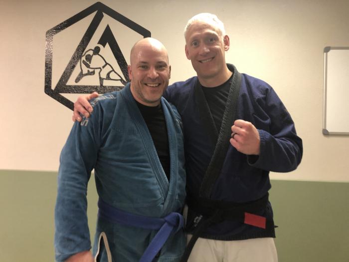 Blue belt · February 22, 2021 · Promoted by Brian Barlow