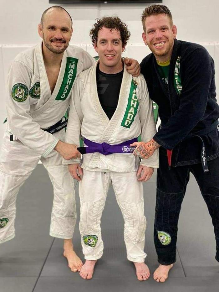 Purple belt · February 23, 2021 · Promoted by Greg Hamilton