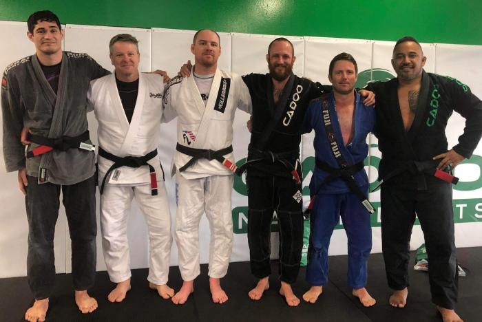 3 black belt promotions with Professor Cade Brown, Professor Lance Johnson and Professor Shannan Landy