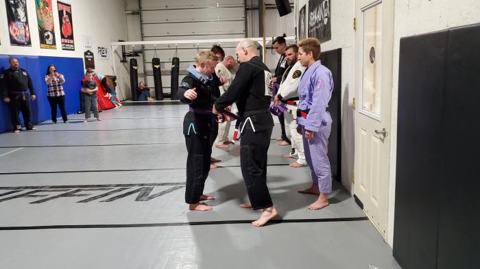 Purple belt · February 23, 2021 · Promoted by Jamie Weaver
