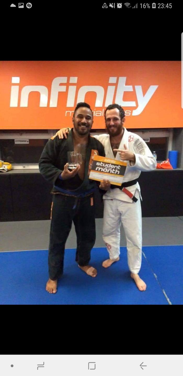Blue belt · September 1, 2014 · Promoted by Shannan Landy