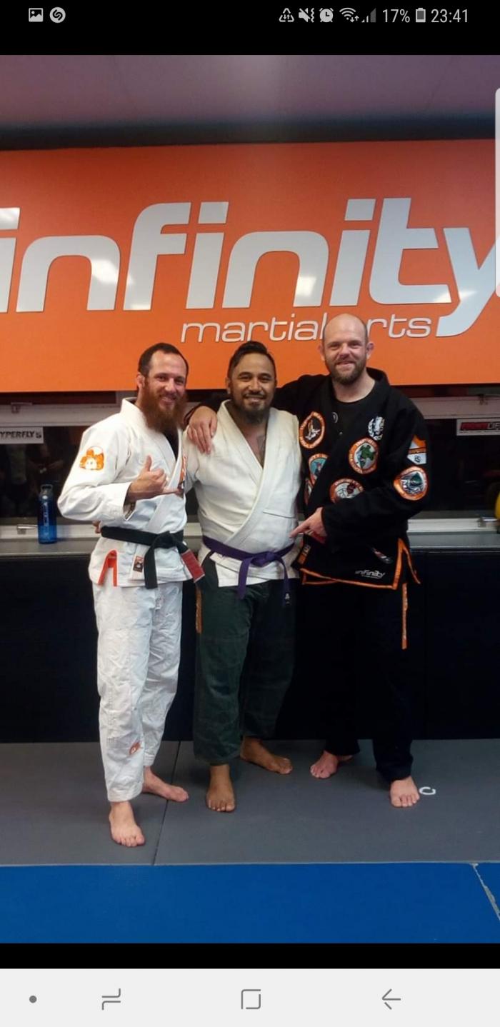 Purple belt · April 1, 2017 · Promoted by Shannan Landy