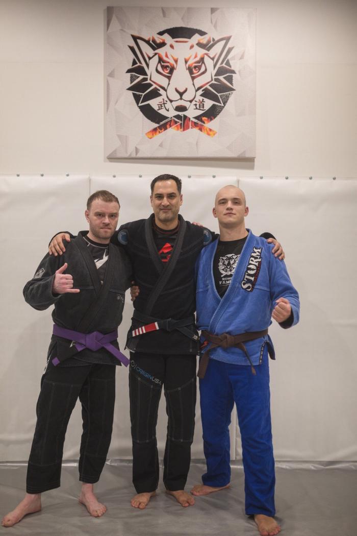 Purple belt · February 23, 2019 · Promoted by Igor Lunyakov. Roy Dean