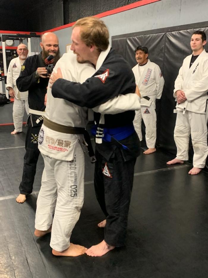 Blue belt · November 22, 2021 · Promoted by Tony Cruz