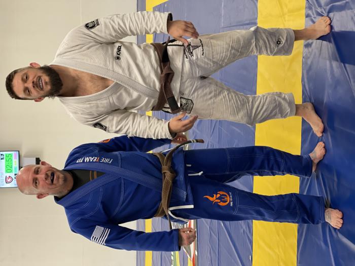 Brown belt · December 17, 2020 · Promoted by Jonathan Brantley