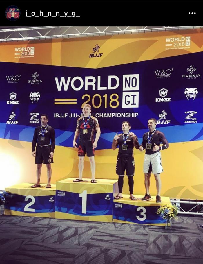 2018 NoGi Worlds Master 2 Brown feather