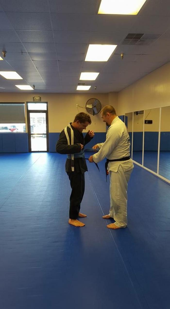 Blue belt · October 19, 2015 · Promoted by Jarvis Edwards