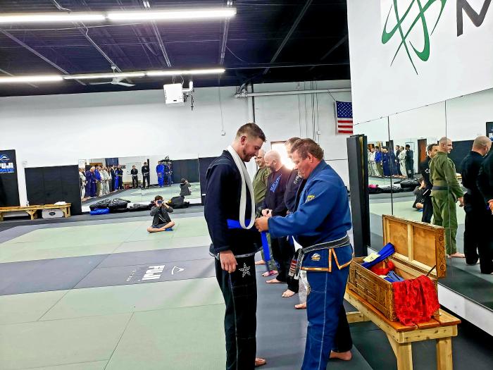 Blue belt · November 7, 2020 · Promoted by Chris McCune