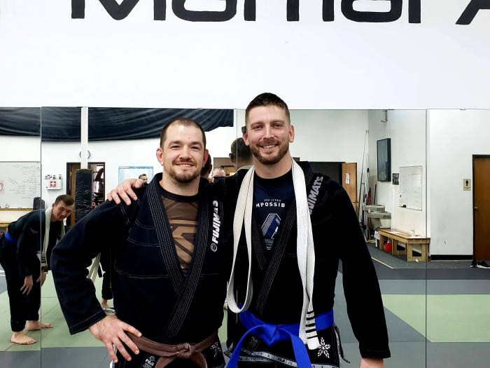 Blue belt · November 7, 2020 · Promoted by Chris McCune