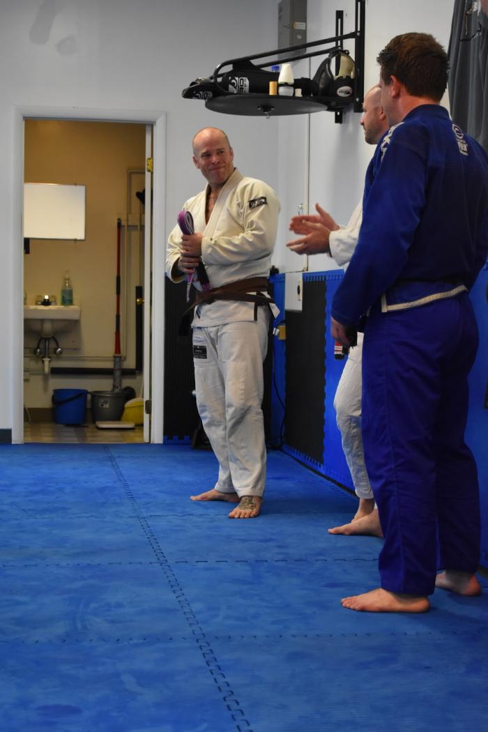 Brown belt · October 10, 2020 · Promoted by Michael Rooney