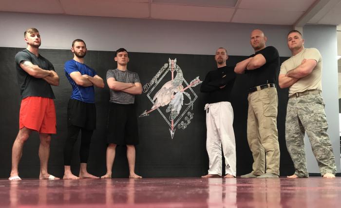 Specialized Defense Tactics Class - Instructed by Professor Justin Jacobs and I