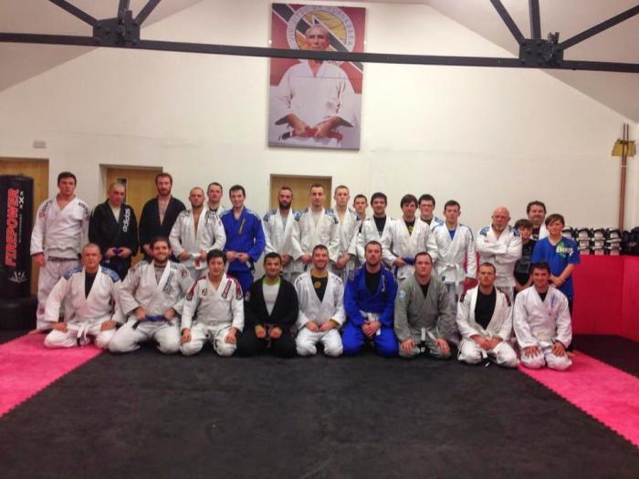 Teaching what I believe to be my first seminar! Ormskirk Martial Arts (2014)
