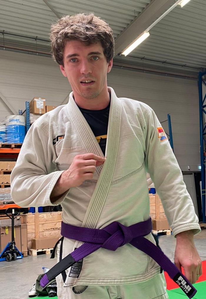 Purple belt · March 7, 2021 · Promoted by Jeroen Tanis
