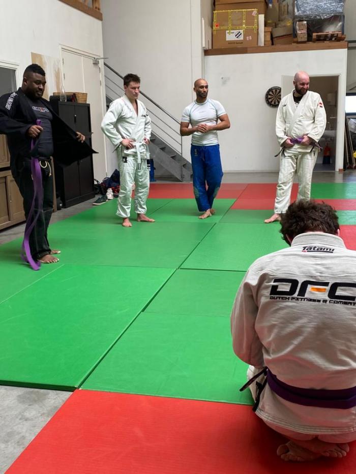 Purple belt · March 7, 2021 · Promoted by Jeroen Tanis