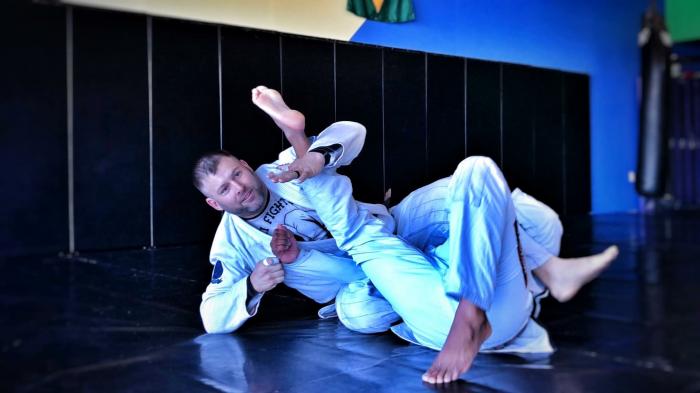 Teaching X-Guard transitions during day class