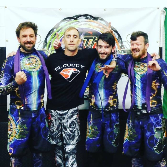 Purple belt · October 19, 2018 · Promoted by Jeremy Fields