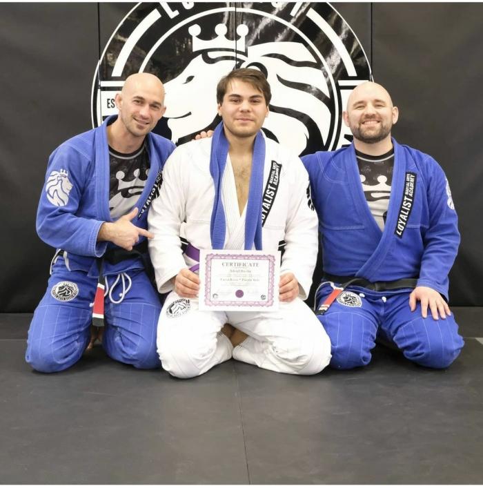 Purple belt · March 7, 2020 · Promoted by Ryan Kellar