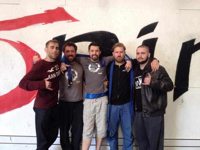 Blue belt · April 7, 2015 · Promoted by Jeremy Fields