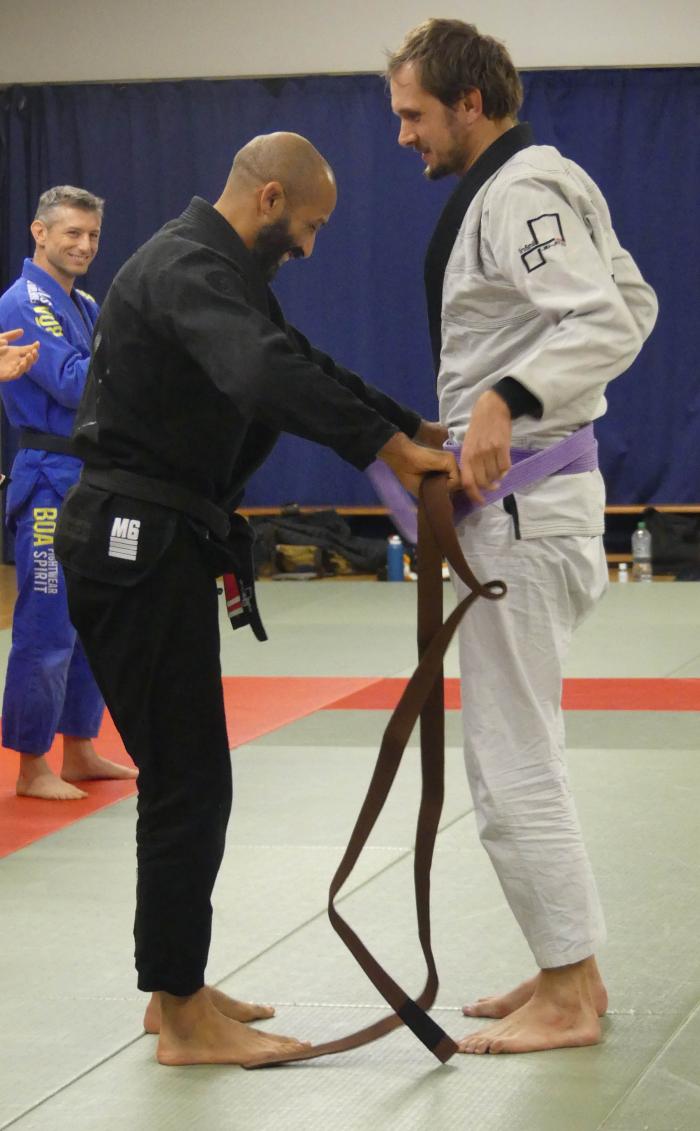 Brown belt · October 7, 2020 · Promoted by Salah Mehzoud