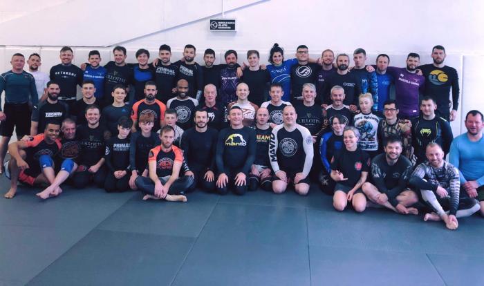 Lachlan Giles seminar at Royal Grappling