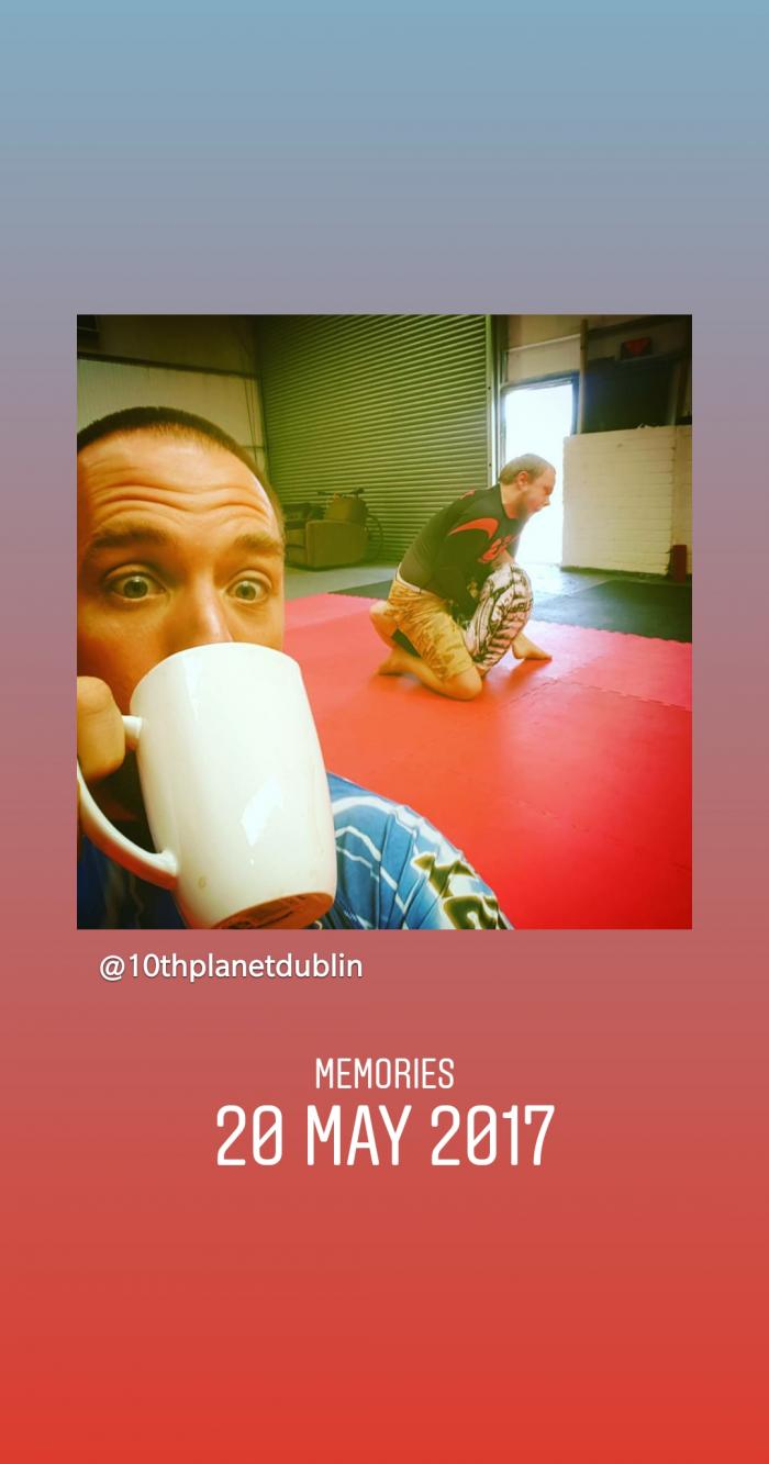 Instagram throwback, coffee and chokes