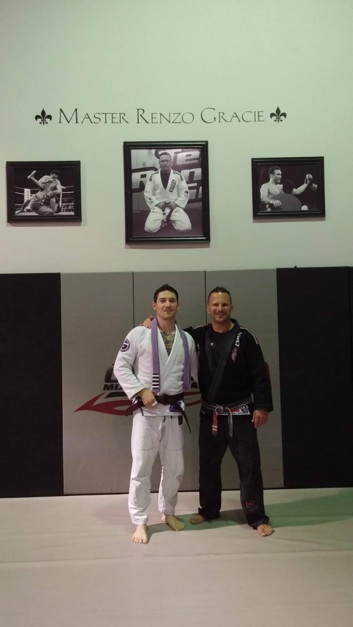 Brown belt · September 7, 2016 · Promoted by Paul Creighton