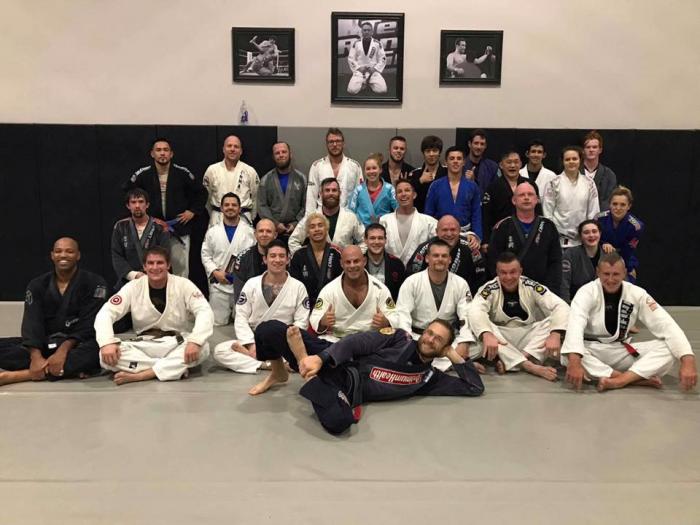 Friday night gi class with T Driskell at Creighton MMA