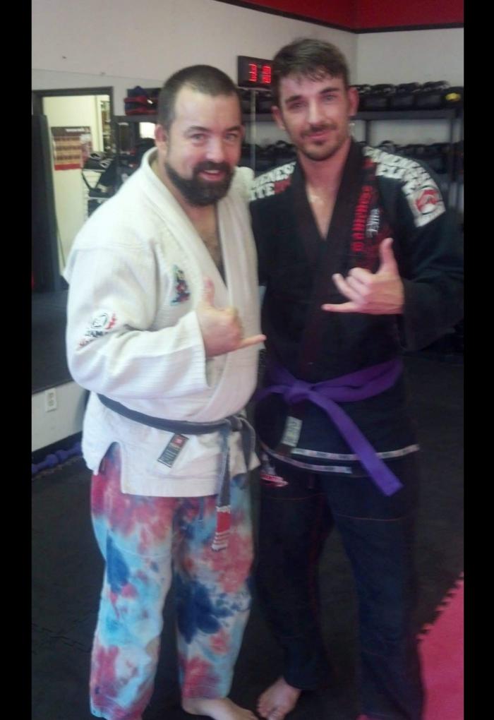 Purple belt · October 6, 2013 · Promoted by Scott Devine