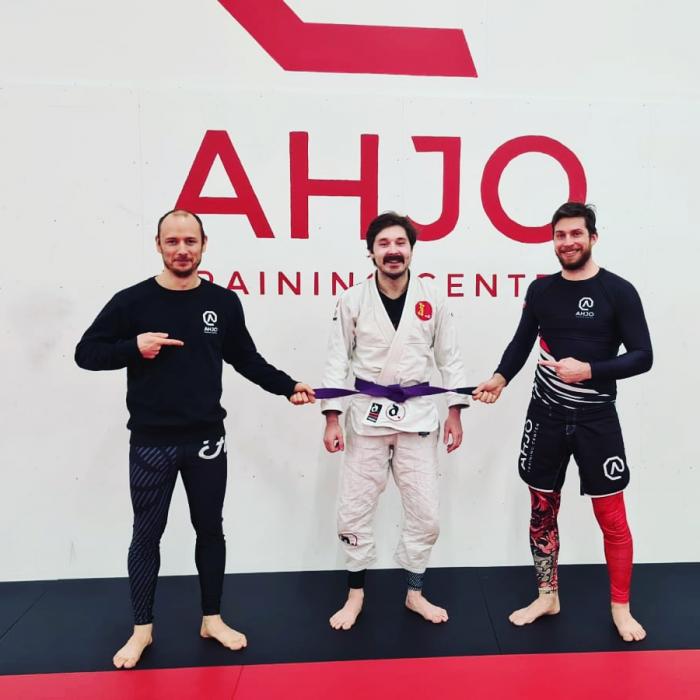 Purple belt · March 9, 2021 · Promoted by Ilari Marstio