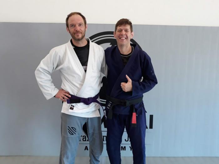 Purple belt · September 23, 2019 · Promoted by Richard Jackson