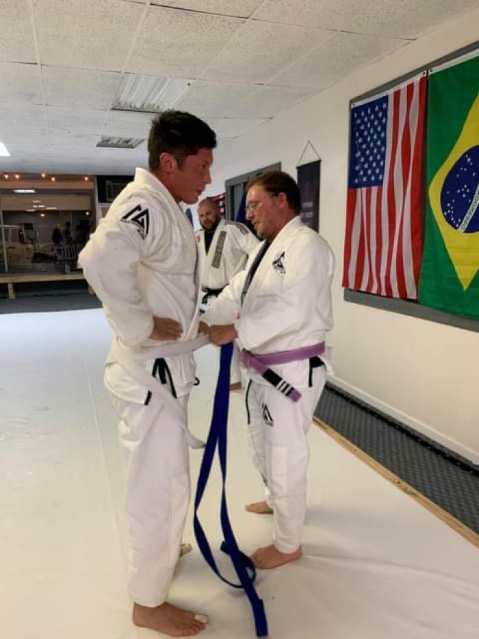 Blue belt · October 10, 2020 · Promoted by Shawn Rogers