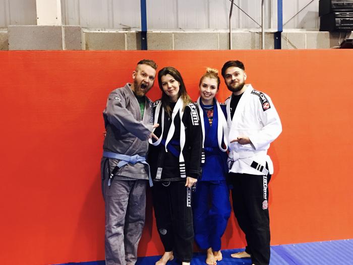 Blue belt · December 10, 2016 · Promoted by John Goldson