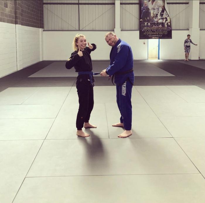 Blue belt · December 10, 2016 · Promoted by John Goldson