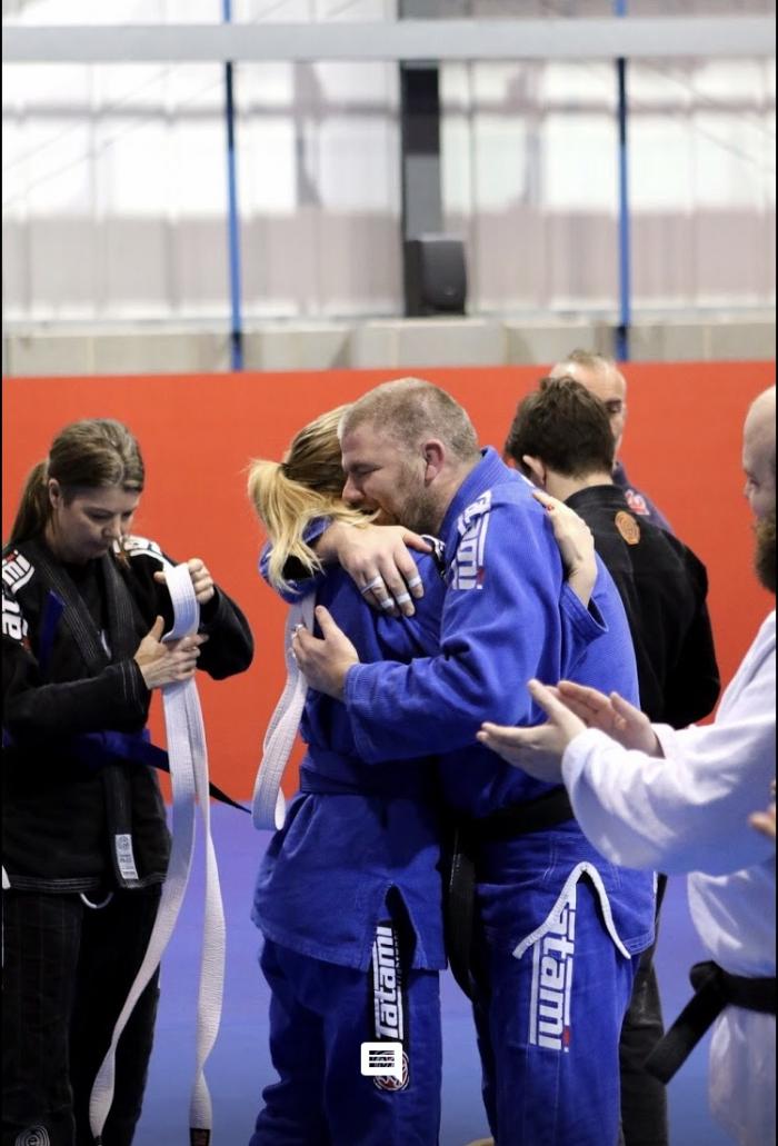 Blue belt · December 10, 2016 · Promoted by John Goldson
