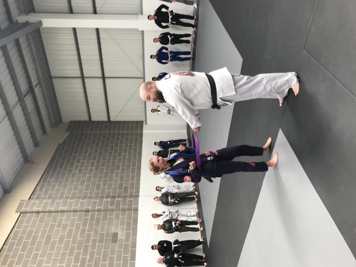 Purple belt · August 3, 2019 · Promoted by Greg Rodgers