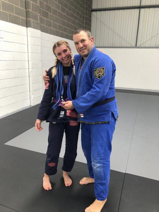 Purple belt promotion