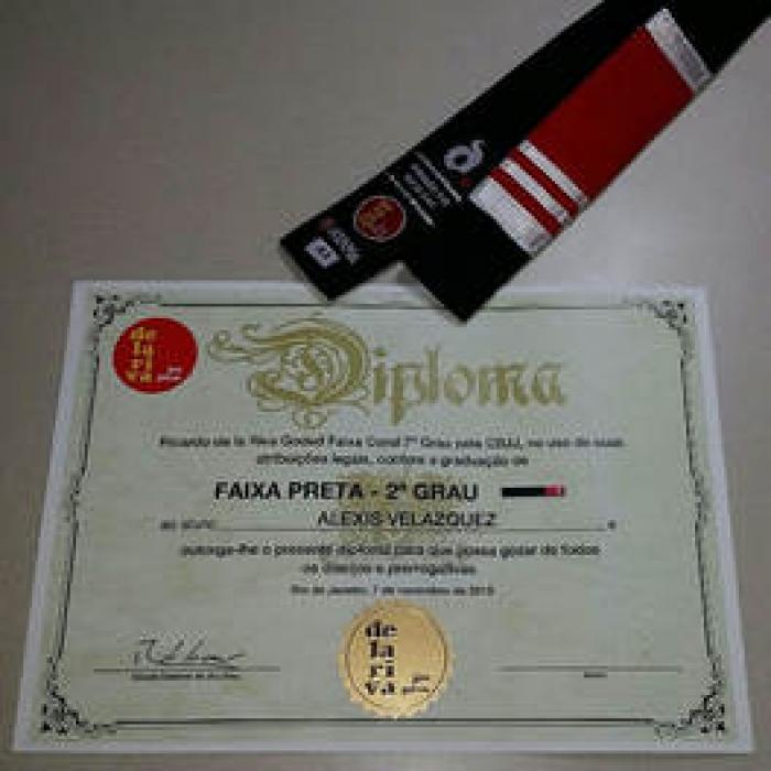 Black belt 2nd degree · November 4, 2018 · Promoted by Ricardo De La Riva