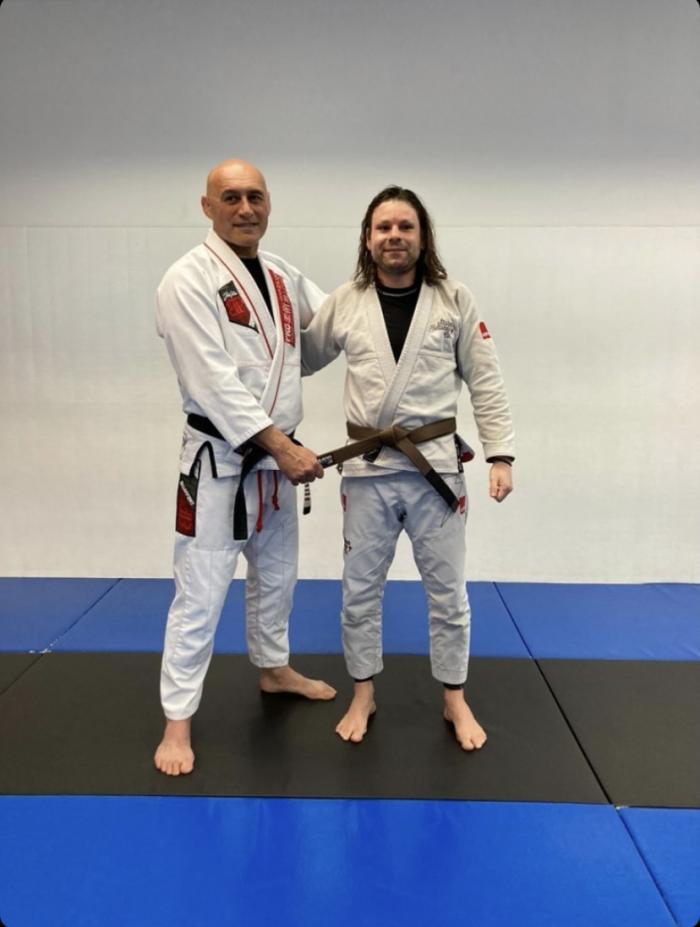 Brown belt · February 27, 2021 · Promoted by Tahi Burns