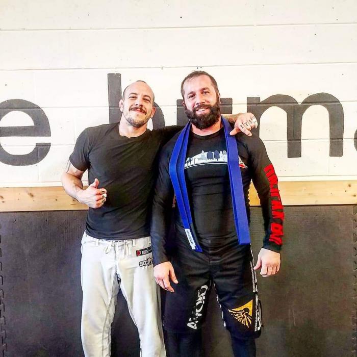 Blue belt · March 13, 2021 · Promoted by Steve Camara