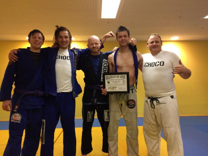 Blue belt · February 25, 2017 · Promoted by Vincent Carlucci