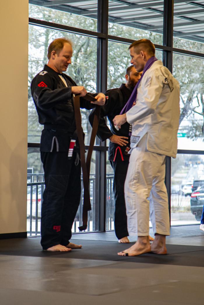 Brown belt · March 13, 2021 · Promoted by Jason Stanley Claunch