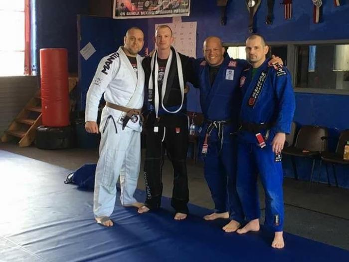 Blue belt · April 22, 2017 · Promoted by John Barlow